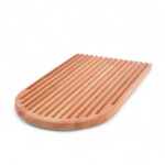 Brödbräda/serveringsbricka i bok – 500x270x21mm