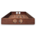 Serveringsbricka i valnöt – 310x230x50mm - Bild 3